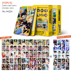 ขายส่ง92ชิ้น kpop <span class=keywords><strong>straykids</strong></span> สติกเกอร์บัตรภาพกรรมสำหรับเด็ก <span class=keywords><strong>Felix</strong></span> changbin seungmin bangchan LOMO และสติกเกอร์ - Product Image 2