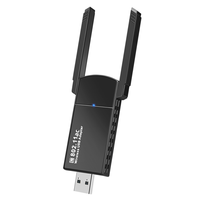 Custom pabrik Driver 1800Mbps USB 3.0 Wifi 6 USB Dongle adaptor nirkabel kartu jaringan