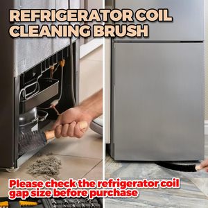Holikme kurutma havalandırma temizleyici kiti 2 paket kurutma pamuklu fırça havalandırma tuzak temizleyici, uzun esnek buzdolabı bobin fırça radyatör fırça - Product Image 3
