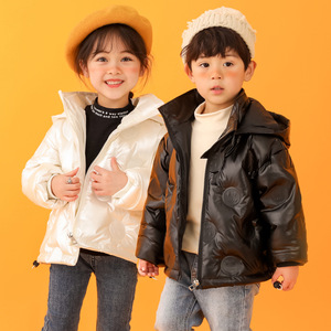 Vêtements personnalisés veste en coton rembourré pour garçons vêtements d'extérieur automne <span class=keywords><strong>hiver</strong></span> enfants épais chaud long manteau en duvet vestes <span class=keywords><strong>parka</strong></span> - Product Image 2