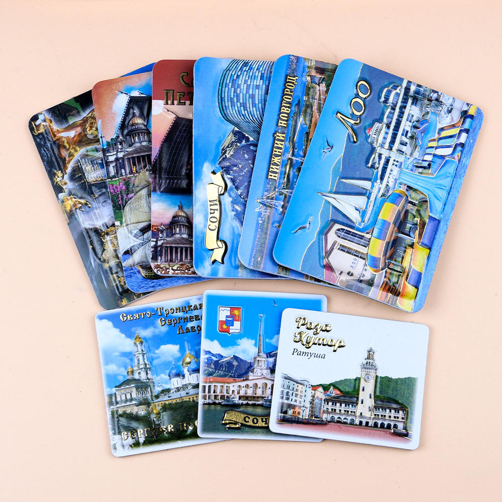 สติกเกอร์ติดตู้เย็น 3 มิติ ขึ้นรูปด้วยวิธีแวคคัม