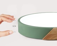 Lámparas de techo Led para interiores, montaje de superficie de buena calidad, estilo moderno nórdico minimalista, diseño Redondo, plano, uso doméstico