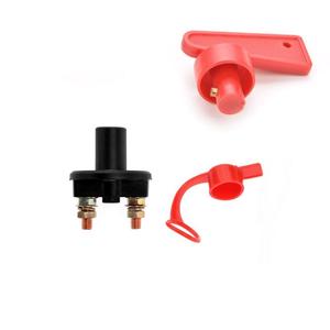 Car Battery Rotary Power Cut Off <b>Switch</b> 12 V Plastic With Key For Vehicle Use - Product Image 3