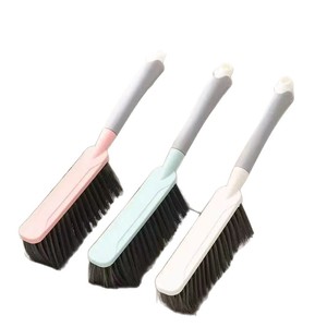 Cleaning <b>Brush</b> Soft Bristle Long Handle Household Floor Bed Sofa <b>Carpet</b> Cleaning Tool Plastic Handle Nylon Material - Product Image 2