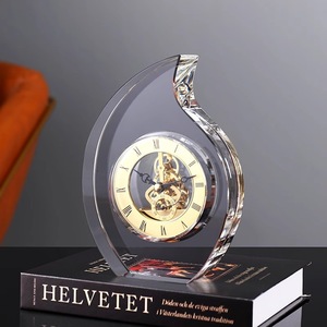 Cá Nhân Tùy Chỉnh Văn Phòng Trang Trí Bàn Bàn <span class=keywords><strong>K9</strong></span> Pha Lê Kính Đồng Hồ Cho Đám Cưới Quà Lưu Niệm Kinh Doanh Quà Tặng MH-BZ0140 - Product Image 5