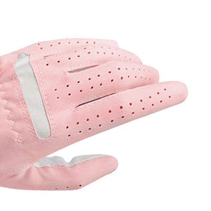 Gants de golf en peau de mouton respirants, personnalisables avec logo, en matière douce et durable, antidérapants, confortables pour les mains, vente en gros - Product Image 4
