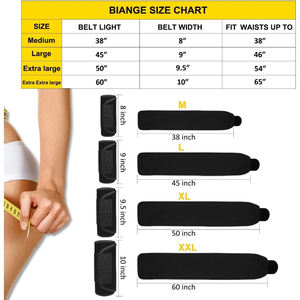 Grosir Neoprene pemangkas perut Cincher pelangsing pinggang pelatih untuk wanita dan pria Sauna keringat Band pinggang sabuk pelatih Wrap - Product Image 3