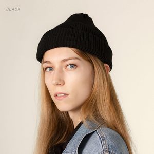 Bonnet de pêcheur classique en tricot court avec revers, bonnet chaud d'hiver unisexe pour adulte, 100 % acrylique, pour le ski - Product Image 6