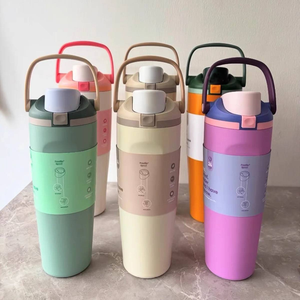 Custom LOGO 30 oz Stainless Steel Vacuum Insulated <b>Water</b> <b>Bottle</b> 6-12 Hours Thermal Insulation Eco-Friendly for Gym Birthday - Product Image 1