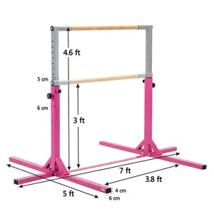 130cm Réglable Pour Enfants Exercice Gymnastique Bar Horizontal Sports Gym home_gym_equipment