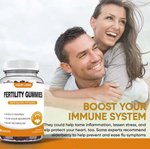 OLLI Support Fertility Gummies OEM Hombre Gummy Fertility Support Male Fólico <span class=keywords><strong>Acid</strong></span> Multivitamins Fertility - Product Image 2
