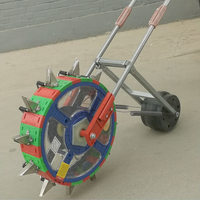 Semoir pneumatique pour mini tracteur, semoir de graines avec rangée réglable, 20 embouts