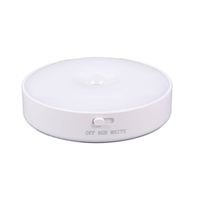 Lampe rechargeable LED avec détecteur de mouvement, veilleuse USB pour chambre à coucher, cuisine, escaliers, couloir, armoire, placard, lumières