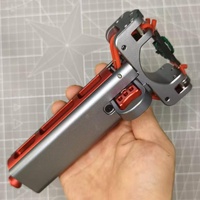 Ketapel Otomatis Paduan Aluminium CNC Presisi Tinggi Model Baru Tembakan Beruntun Khusus Dewasa Kompetisi Luar Ruangan Daya Tinggi