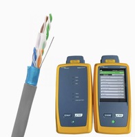 OEM FTP SFTP Blindé Paire Torsadée Cat5-Cat7 Câble Réseau 26AWG Cuivre RJ45 HDPE Isolation PVC LZSH Veste 5m 100m 305m