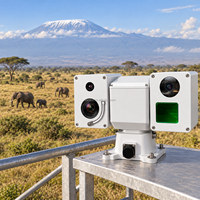 Caméra de surveillance pour zones protégées, détection de mouvement, IP67, pour la surveillance thermique longue portée des rivières et zones humides