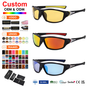 <span class=keywords><strong>Gafas</strong></span> de Ciclismo Más Vendidas, <span class=keywords><strong>Gafas</strong></span> de Sol Deportivas, <span class=keywords><strong>Gafas</strong></span> de Sol Polarizadas HD para Hombre, que Mejoran el Contraste, para Deportes al Aire Libre y Pesca - Product Image 1