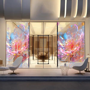 Le petit affichage mené par adhésif d'EFlexible a mené l'écran holographique installé sur le verre - Product Image 3