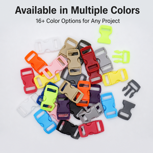 Boucle à dégagement rapide en plastique colorée de 10 mm <span class=keywords><strong>pour</strong></span> mini-collier de <span class=keywords><strong>chien</strong></span>, vente en gros, fermoir à libération rapide <span class=keywords><strong>pour</strong></span> bracelet DIY, porte-clés, artisanat - Product Image 2
