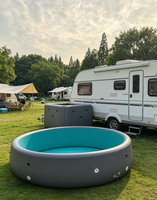 Piscine gonflable à parois épaisses pour jardin |   Rétention de chaleur et utilisation durable en toutes saisons