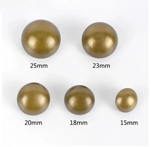 Meetee ZK2000 25Mm May May Phụ Kiện Tự Làm Áo Sơ Mi Áo Khoác Nút Cho Quần Áo Trang Trí Vòng Cổ Điển Đồng Nút - Product Image 2