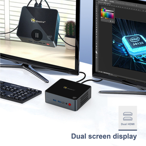 Beelink GK55 Intel J4125 8GB 128GB Không <span class=keywords><strong>C</strong></span>ó Khe <span class=keywords><strong>C</strong></span>ắm TF Wins10 OS M2 SATA SSD Máy Tính <span class=keywords><strong>C</strong></span>ông Nghiệp Màn Hình Kép/HDTV/Ethernet Mini PC - Product Image 4