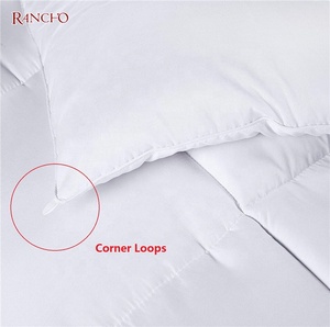 Vải Sợi Nhỏ Quilting Duvet Chèn Polyester Peach Skin Vải Comforter Bên Trong Cho Phòng Khách - Product Image 5