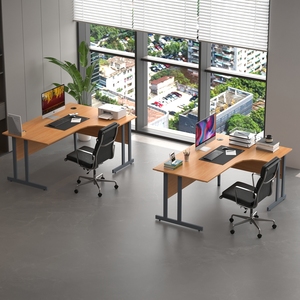 New văn phòng hiện đại Đồ nội thất mới nhất bàn văn phòng thiết kế điều hành Bàn Quản <span class=keywords><strong>L</strong></span>ý <span class=keywords><strong>L</strong></span> hình thương mại đồ nội thất bảng - Product Image 4