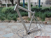 Vente en gros usine XACD Cadre de vélo de route en titane avec axe traversant