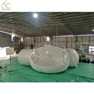 Bubble inflatable tent balloon cabin cn gua OEM customized New leap tent clear dome tent outdoor transparent inflatable bubble camping tent