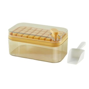 Moule à glaçons DIY d'été, lot de 2, personnalisable, 64 compartiments, en plastique, avec couvercle et <span class=keywords><strong>bac</strong></span> de rangement - Product Image 6