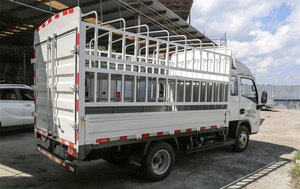 Yuejin fuxing S80 95 mã lực 3.22 mét hàng bán kho lưới loại xe tải chở hàng nhỏ Xe tải EU tiêu chuẩn 2 đến 6 - Product Image 3