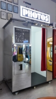 Photo Booth Commercial Disco Style Interactive Selfie Booth Machine Fast Printer DSLR Camera Event Promotion Photo Booth