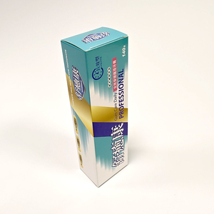 Excelente venta al por mayor, logotipo de diseño personalizado y tamaño impreso, pequeñas cajas de papel plegables de cartón para embalaje de pasta de dientes - Product Image 3