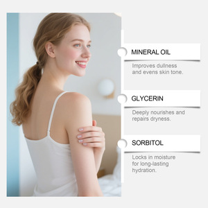 Gentle body lotion moisturizing softening caring for the skin refreshing skin <b>care</b> daily application of body lotion - Product Image 5