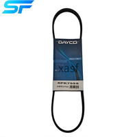 DAYCO 4PK795 Sabuk Poly-V EPDM untuk DACIA FIAT FUSO HYUNDAI INFINITI MITSUBISHI 5040313 117208309R 46555452 ME241667 9771326300