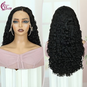 วิกผมลอนยาว 16-30 นิ้ว FH Wholesale วิกผมลอนธรรมชาติเวียดนาม บราซิล 13x4 Lace Frontal ผมแท้ - Product Image 5