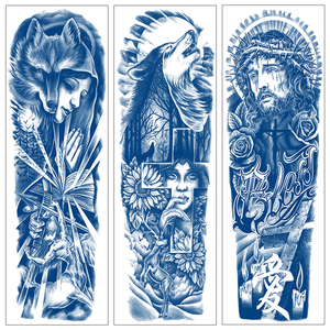 Manche de <span class=keywords><strong>Tatouage</strong></span> Semi-Permanent à l'Encre de Jagua pour Homme, Biologique, Réaliste et Imperméable, Durée 2 Semaines, Vente en Gros - Product Image 2