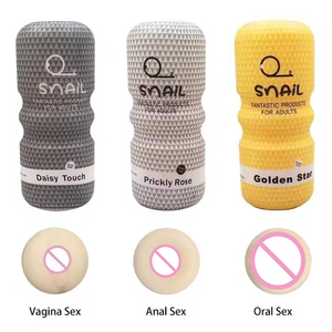 Pompe à pénis Aircraft Cup, jouet sexuel pour hommes, jouet sexuel réaliste à texture compressible, Pocket Pussy, masturbateur masculin - Product Image 2