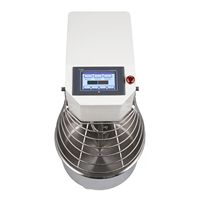 Mélangeur de cuisine en acier inoxydable de 15 L, pétrin industriel, machine à pétrir la pâte à pain numérique intelligente, nouvelles farines