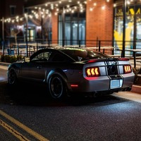 Feux arrière HETOP Mustang 2004-2009, feux arrière LED pour voiture, clignotants, feux de recul, accessoires Plug and Play pour Ford