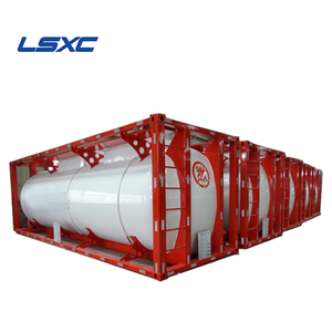 ASME IMDG <span class=keywords><strong>ADR</strong></span> CSC ISO 20 pies para La ONU portátil 26CBM T14 contenedor de tanque de acero usado certificado ISO - Product Image 4