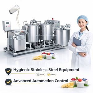 Ace 100L <b>Small</b> Yogurt Production Line With Fermentation Milk Pasteurizer/ Juice Pasteurization <b>Machine</b>/Milk Pasteurizer - Product Image 6