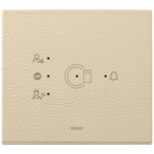 Vimar Transponder Plate Cream 18x14.1x3.9 Door <b>Access</b> Control <b>Panel</b> - Product Image 1