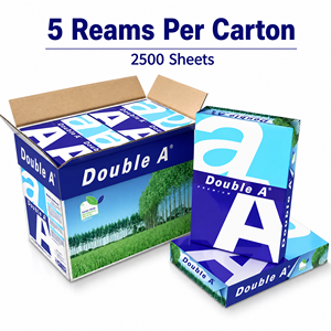 Carta <span class=keywords><strong>A4</strong></span> Doppia Faccia 80gsm 500 Fogli Bianca per Stampa e Ufficio - Product Image 5