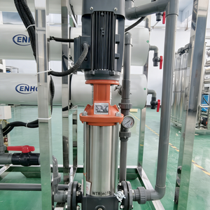 Machine de traitement des eaux souterraines de rivière 4000L/h, systèmes de pompage par osmose inverse RO, UV, ozone, certifiée CE, fonctionnement automatique 24h/24 - Product Image 5