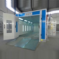 Équipement de peinture automobile chauffé électriquement et au diesel, cabine de peinture et de séchage automobile
