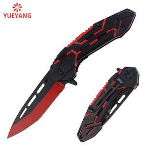 Yueyang chất lượng 3Cr13 thép cắm trại gấp dao hợp kim nhôm xử lý tự làm đa chức năng tự vệ Túi thiết bị sinh tồn - Product Image 1