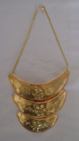 18k plaqué or chaîne de collier en laiton