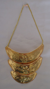 18k chapado en oro de latón collar de cadena - Product Image 5